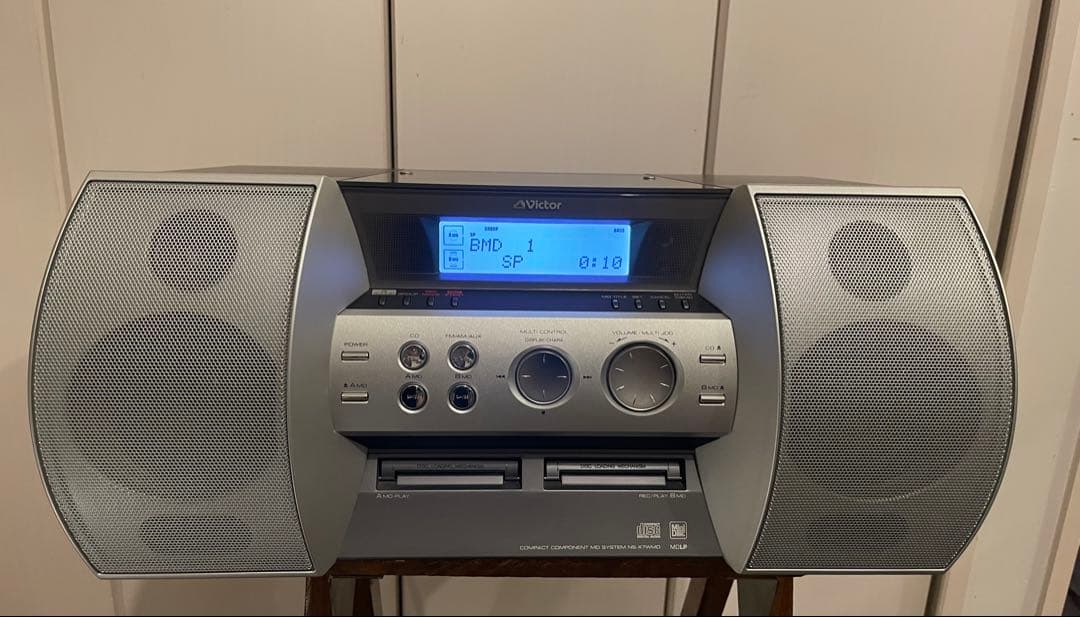 Victor NS X7WMD ラジカセ　CD MD