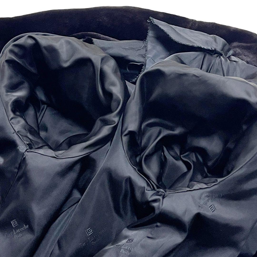 総丈89cm　裾周り192cm　ギラロッシュ　シェアードミンク　ファーコート