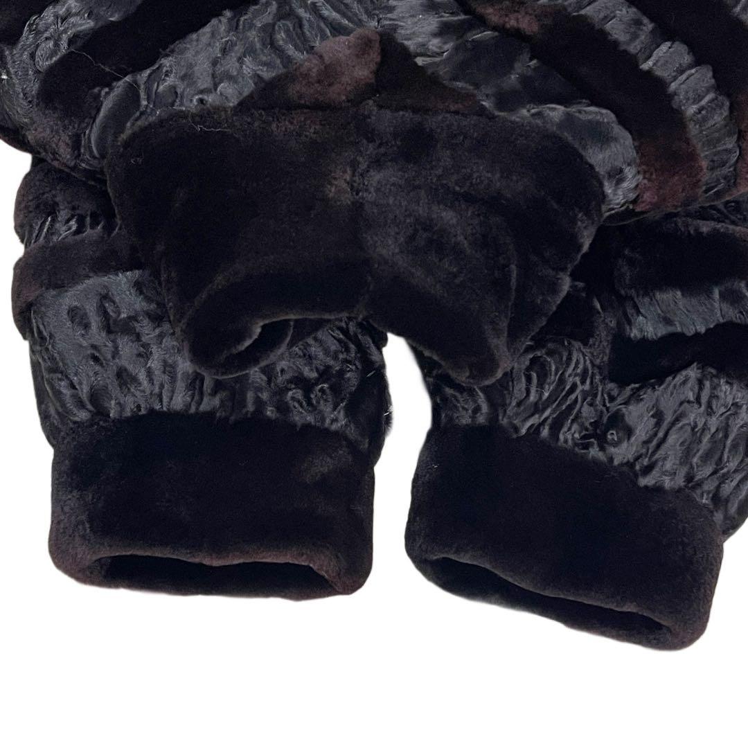 総丈89cm　裾周り192cm　ギラロッシュ　シェアードミンク　ファーコート