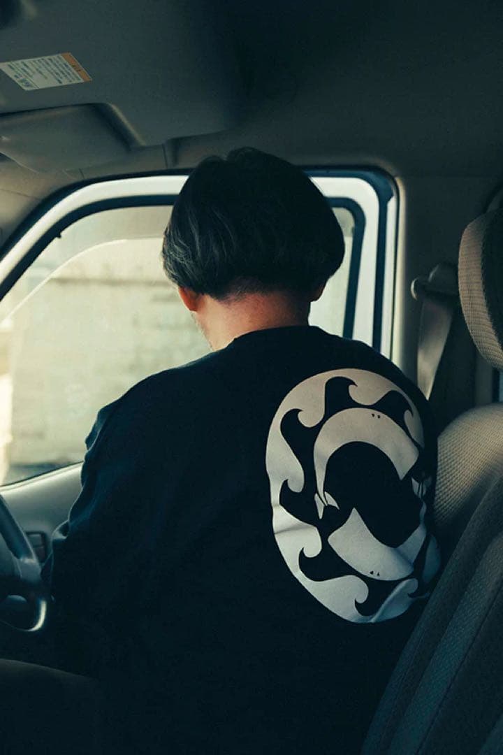 DESCENDANT VORTEX CREW NECK 即完品　ネイビー