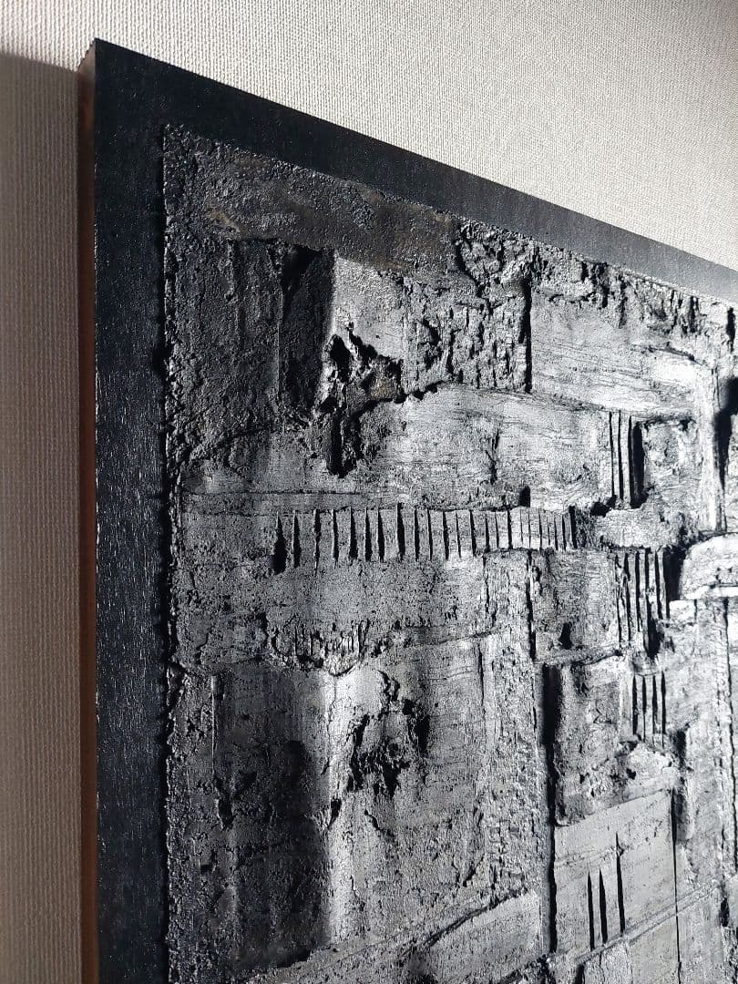 テクスチャーアート★≒73×52×3㎝　　抽象画 現代アート　インテリア