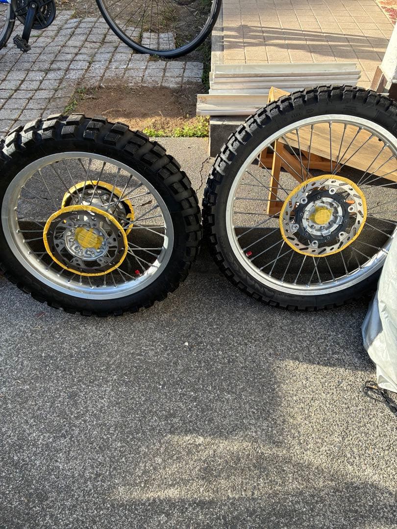☆WR250R 純正前後ホイール☆