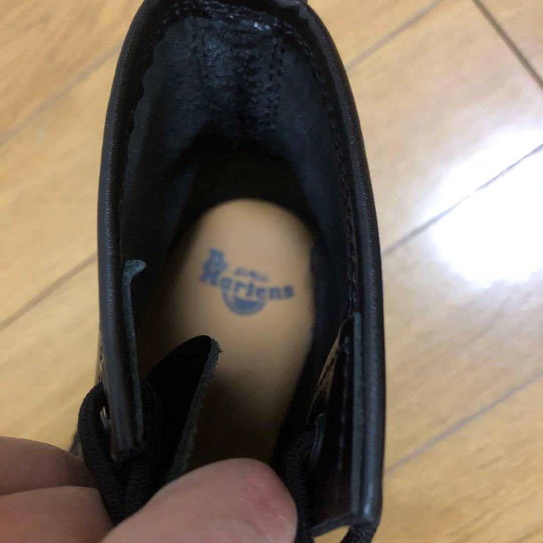 UK4 黒 ハイカットブーツ Dr. Martens
