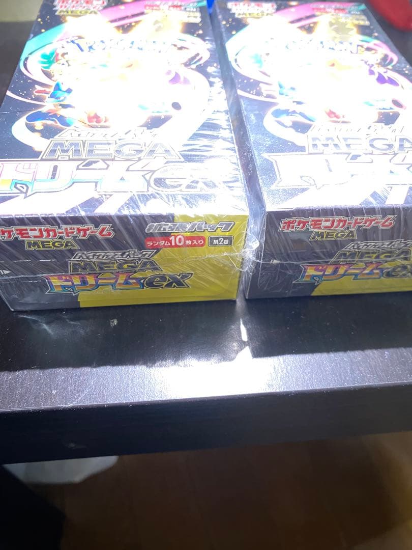 ポケモンカードゲーム MEGA ドリームEX 2BOX シュリンク付き