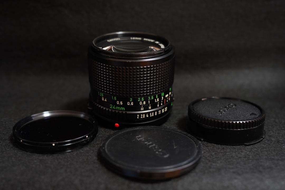 オールドレンズ CANON FD 24mm 1:2