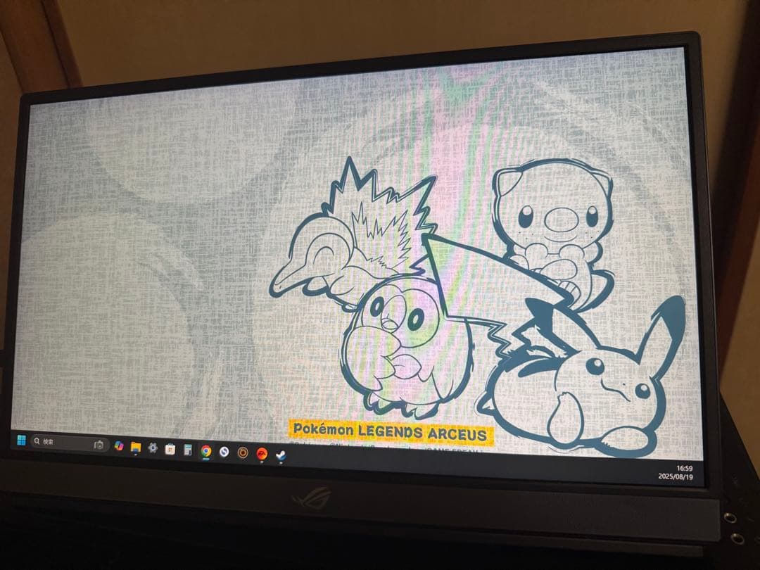 ディスプレイ・モニター本体 rog strix xg17ahpe