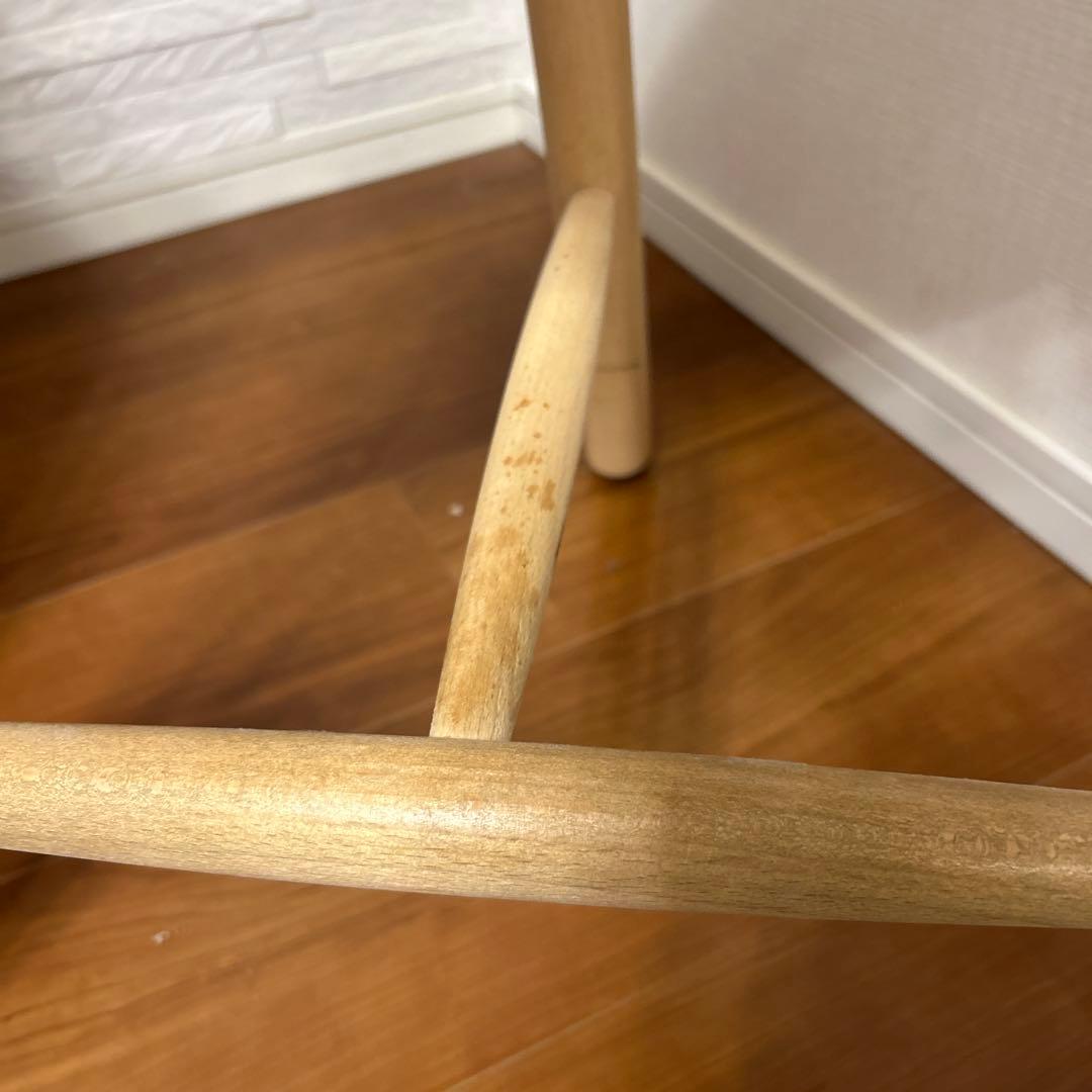 シューメーカー　スツール　高さ49センチ　ソープ仕上げ