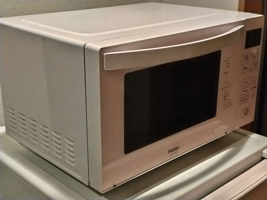 ✨美品ピンクHaier冷蔵庫 、洗濯機＆ホワイト電子レンジ2021年3点セット✨