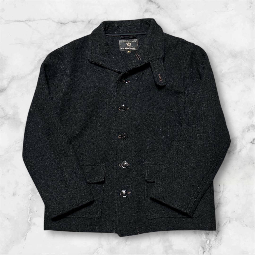 送料込　BUZZ RICKSON'S サブマリーナコート　40サイズ　ウール