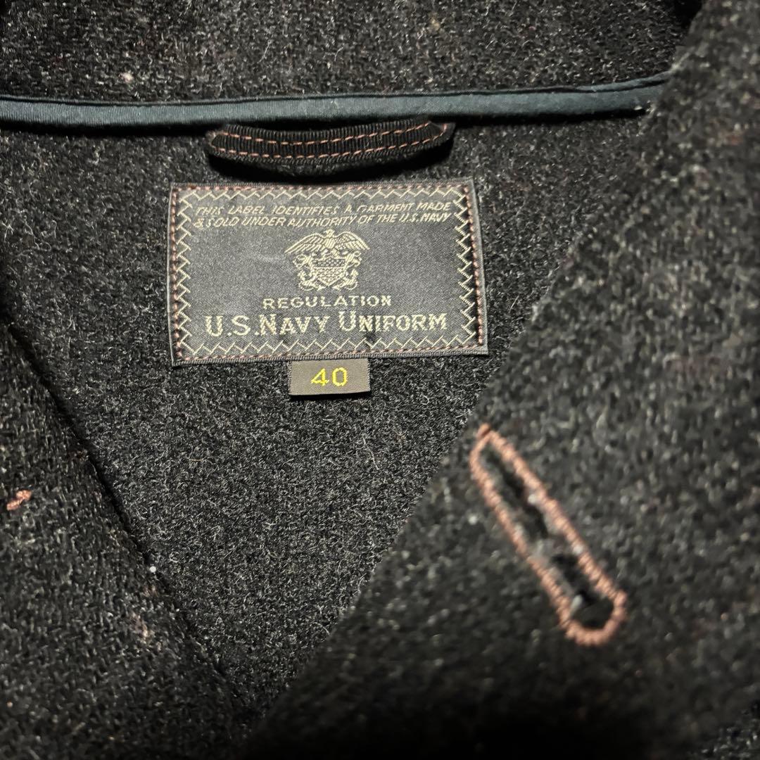 送料込　BUZZ RICKSON'S サブマリーナコート　40サイズ　ウール