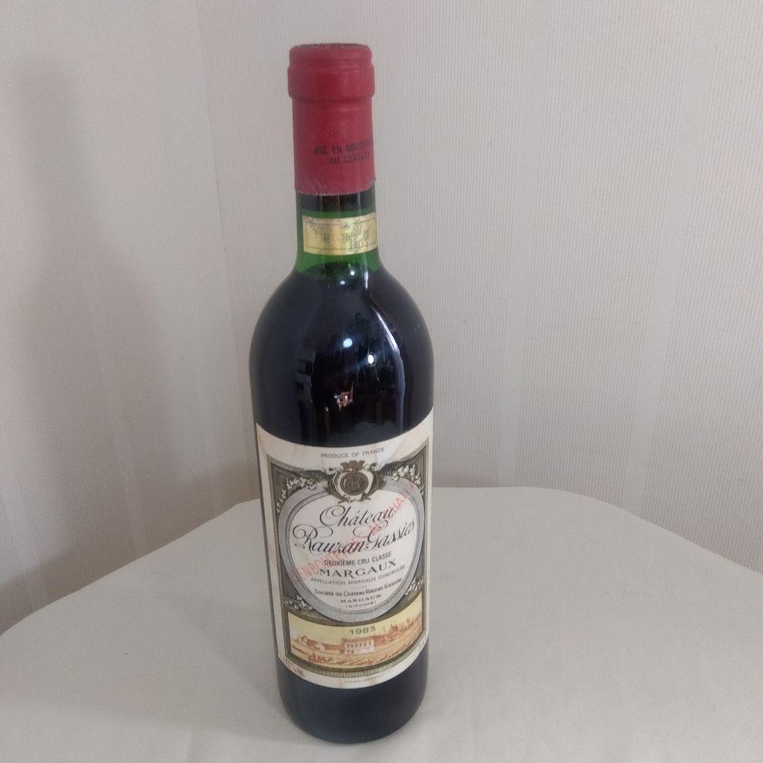 シャトー・ローザン・ガシー 1983 750ml 赤