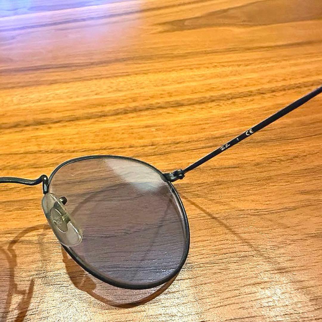 Ray-Ban RB3447 002/サングラス/ブルーレンズ