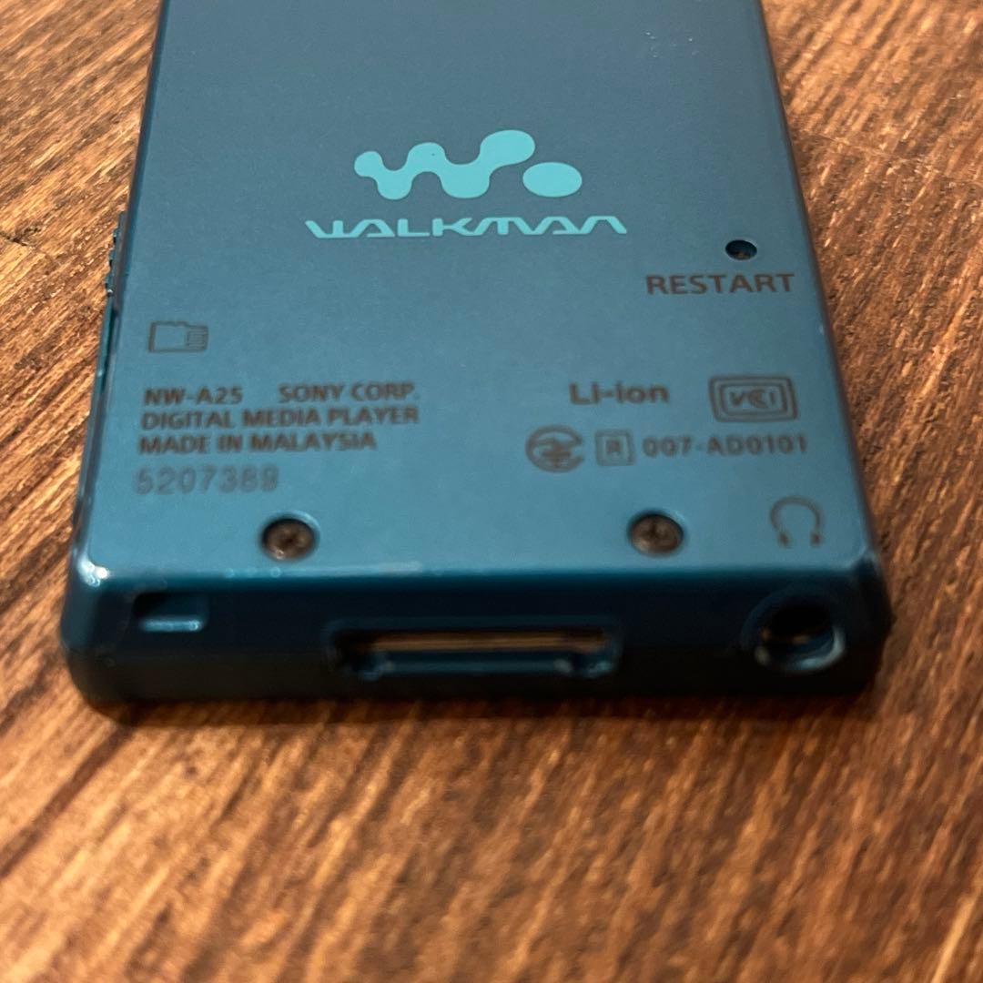 SONY NW-A25 ハイレゾ音源対応 デジタルオーディオプレーヤー