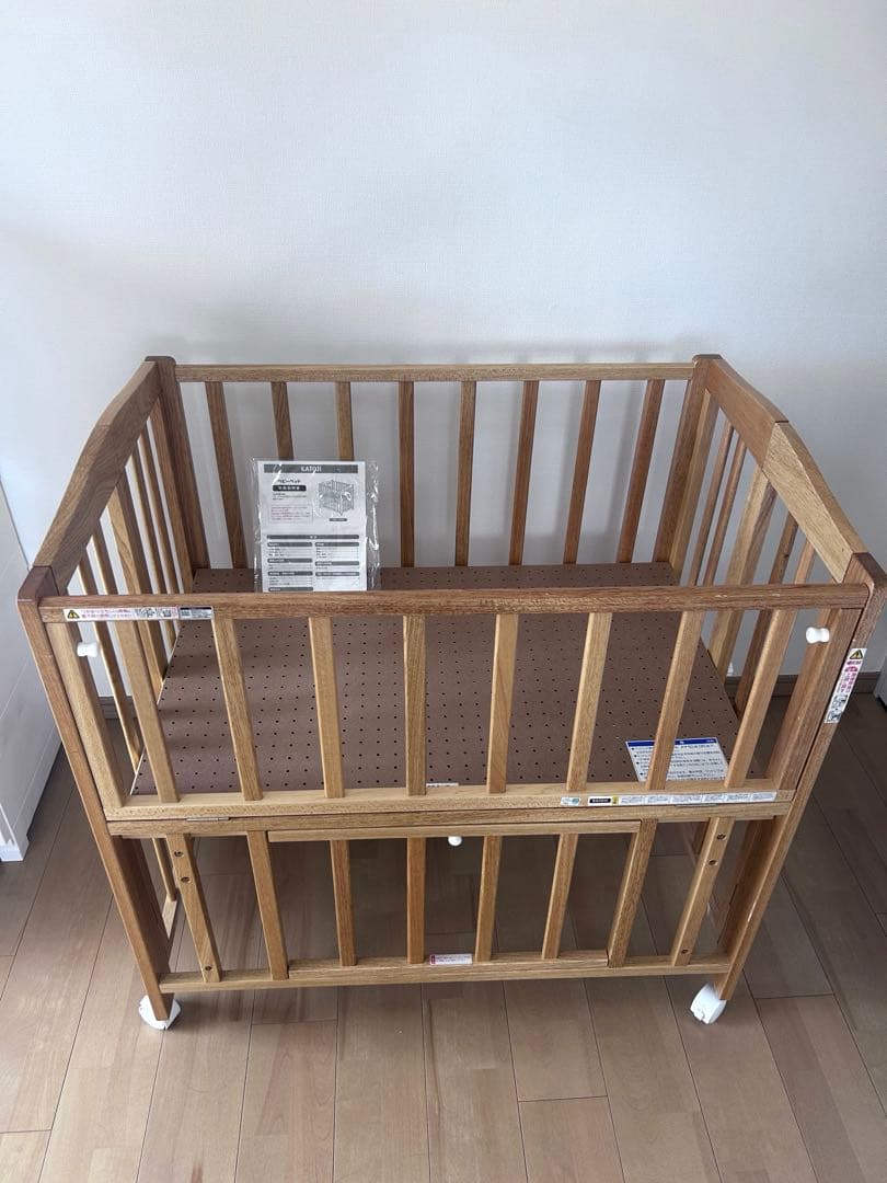 KATOJI ベビーベッド ミニサイズ 折りたたみ式 ★送料込み★ 説明書付き