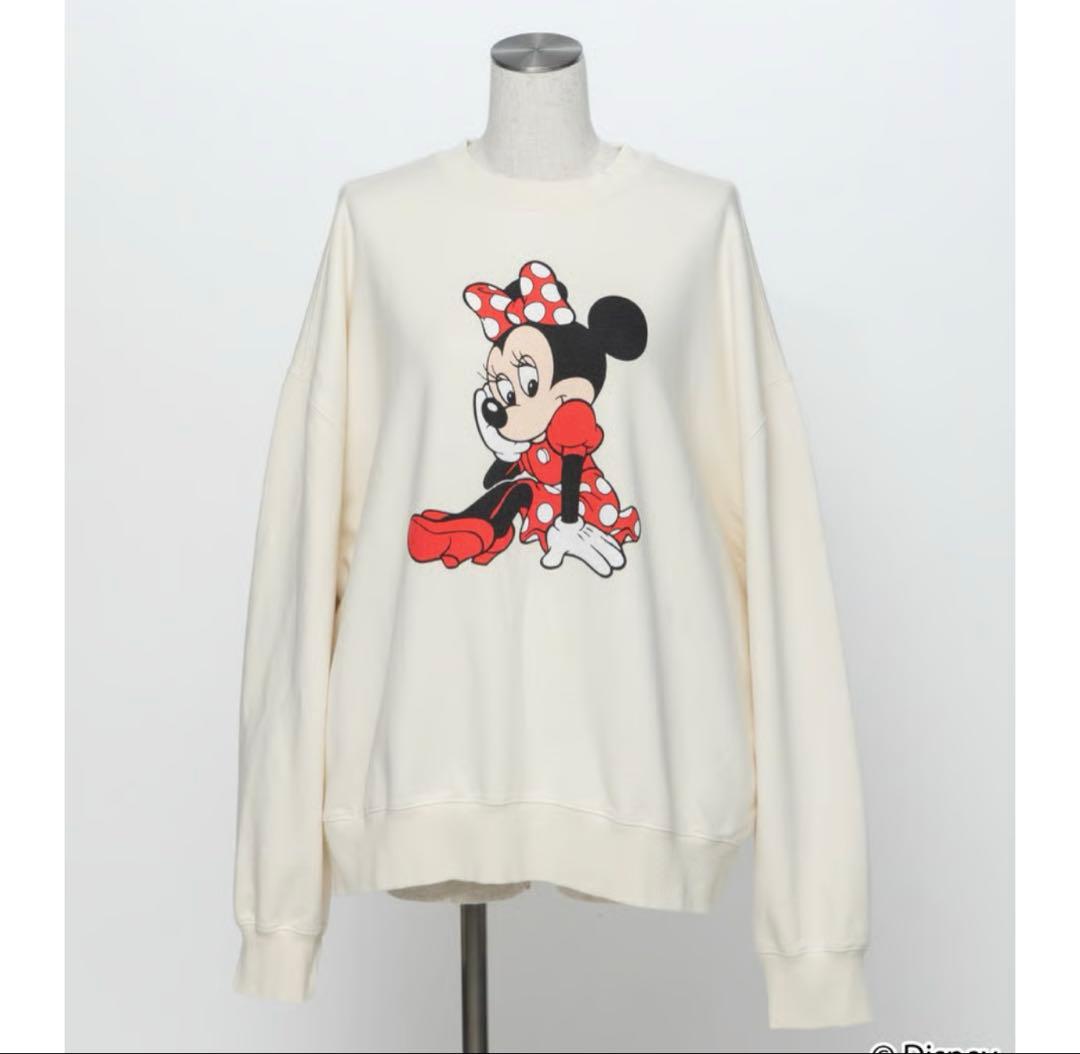 Disney / MINNIE SWEAT TOP【WCJ-TD-021IVO】