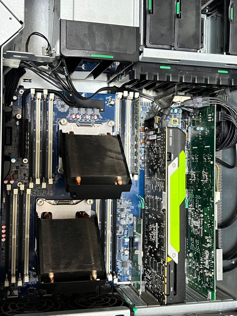 サーバー HP Z840,e5 2696v4,quadro m6000 24GB