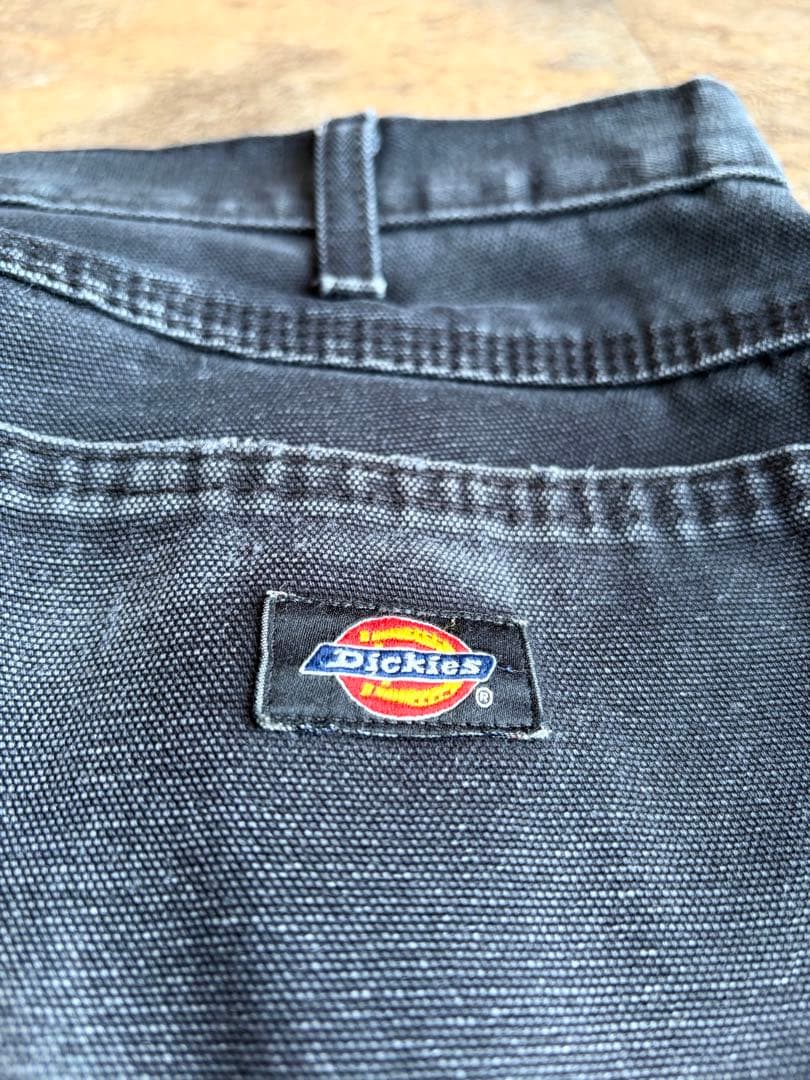90s Dickies ディッキーズ ダックペインターパンツ ブラックフェード
