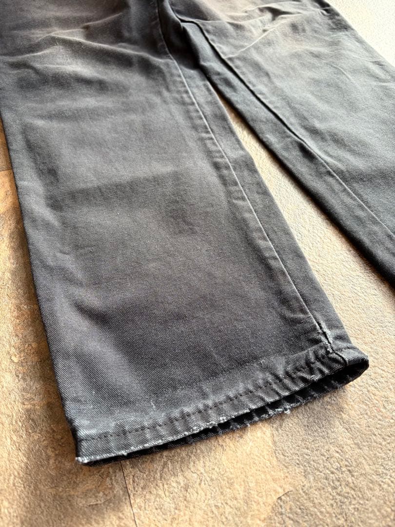 90s Dickies ディッキーズ ダックペインターパンツ ブラックフェード