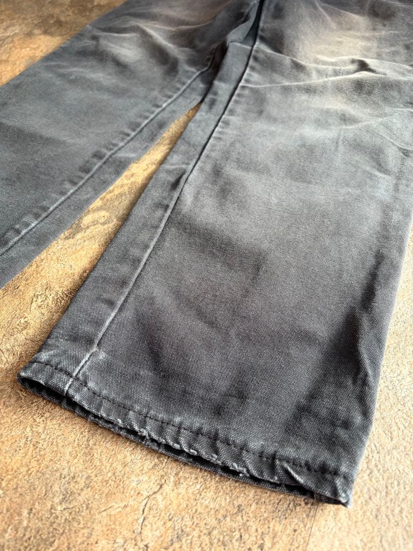 90s Dickies ディッキーズ ダックペインターパンツ ブラックフェード