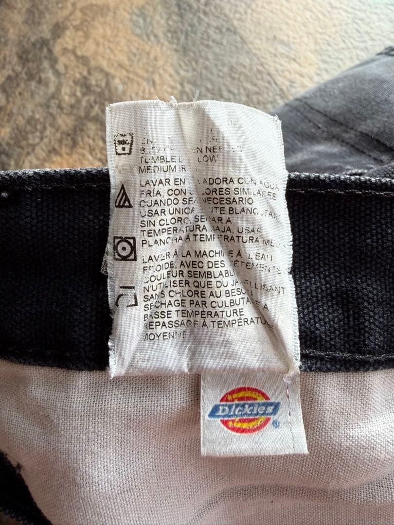 90s Dickies ディッキーズ ダックペインターパンツ ブラックフェード