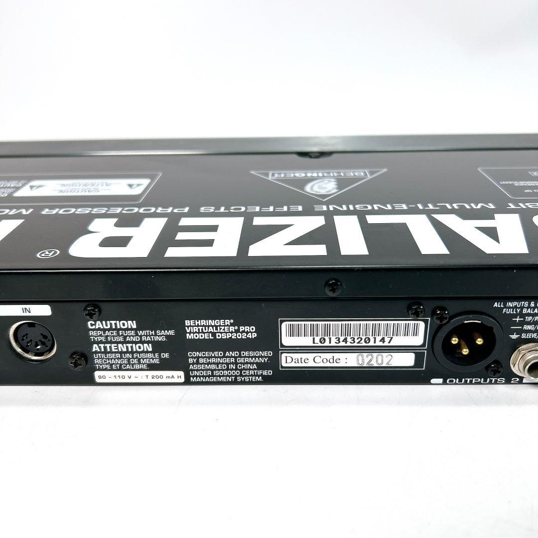 【希少】BEHRINGER DSP2024P ベリンガー マルチエフェクター