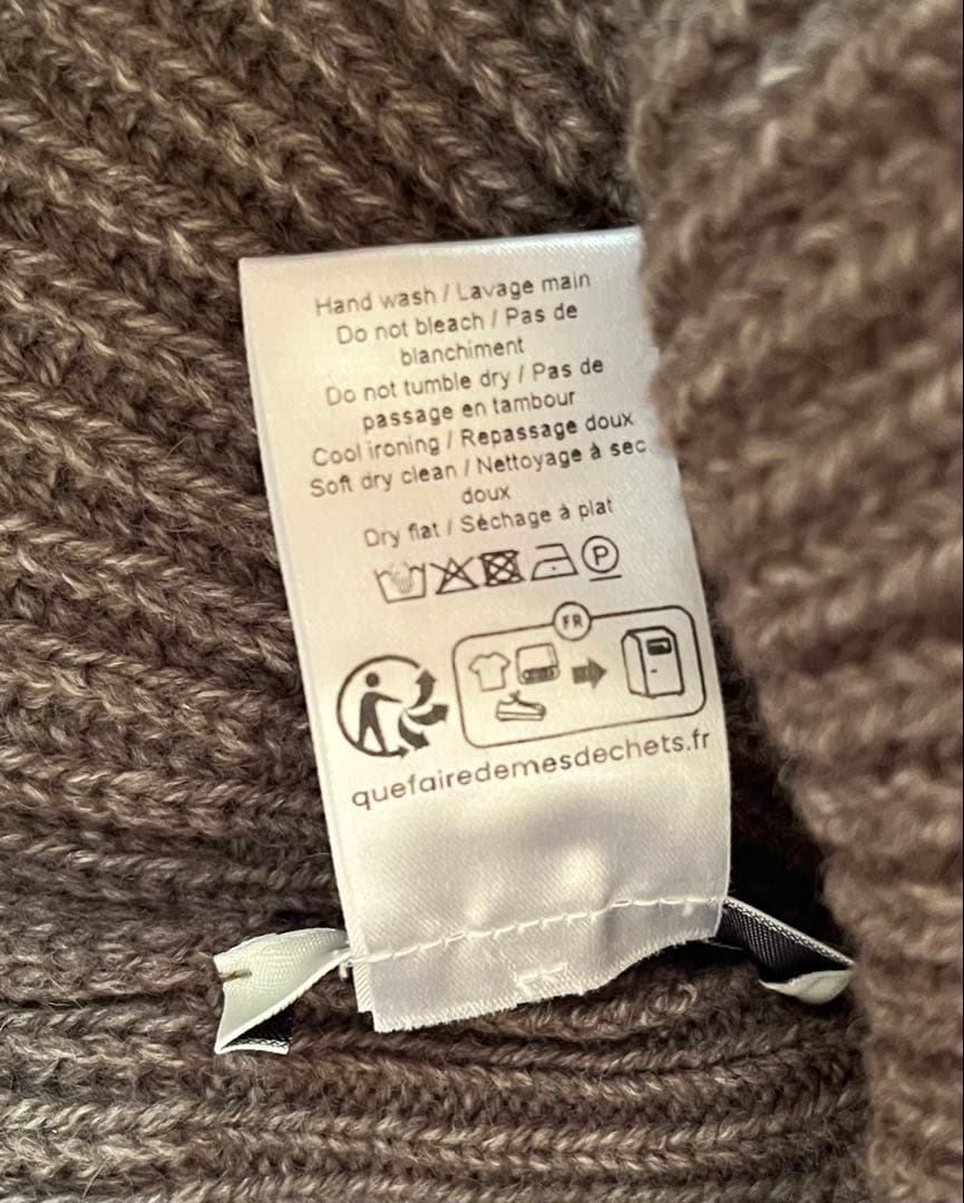 美品☆39,000円 ルメール バラクラバ S グレージュ