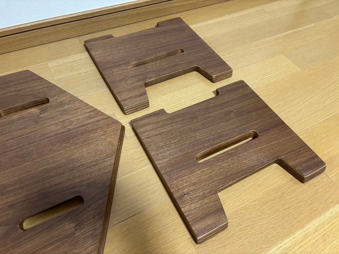 TheArth ざぁーす クル美 ヘキサテーブル ウォールナット クル次郎