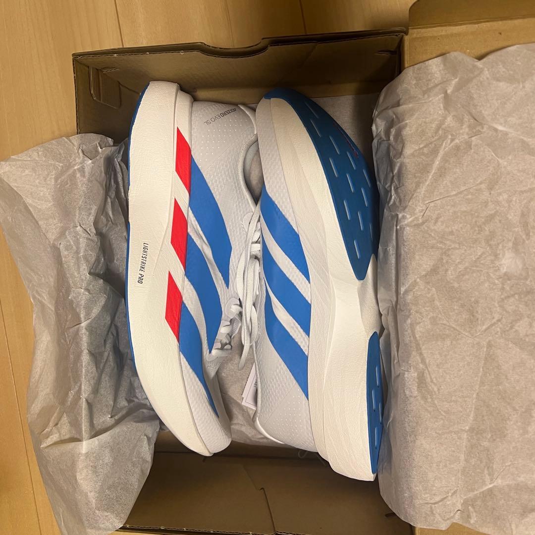 ADIZERO EVOSL Woven 25.0 バッグ付　撥水加工済