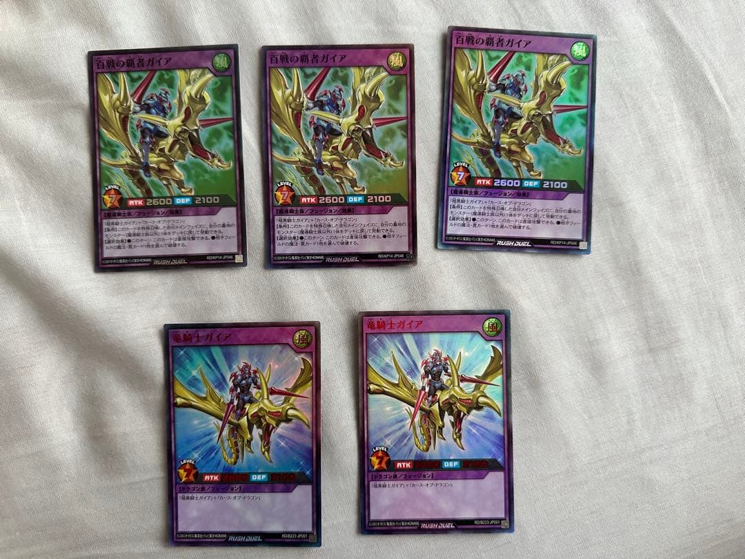 歴戦のカース・オブ・ドラゴン 歴戦の暗黒騎士ガイア　百戦の覇者ガイア竜騎士ガイア