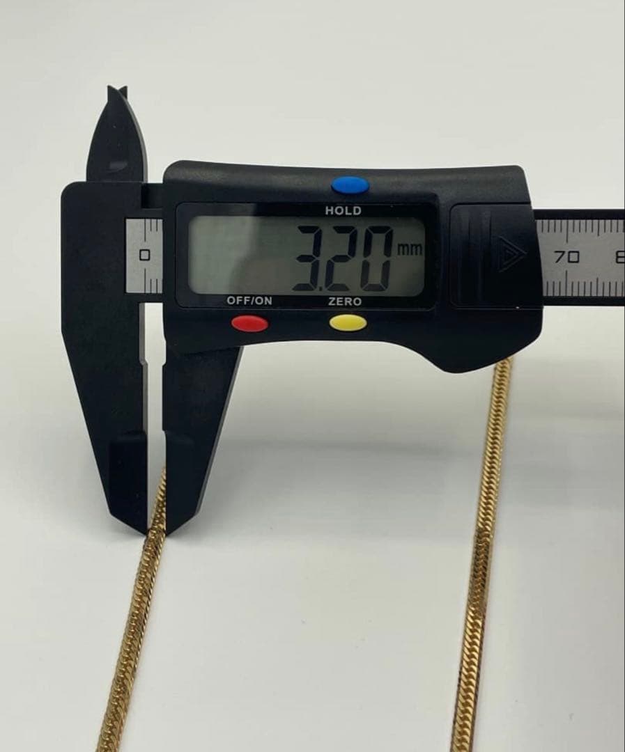 K18（18金）喜平ネックレス 8面 トリプル 10g 40cm