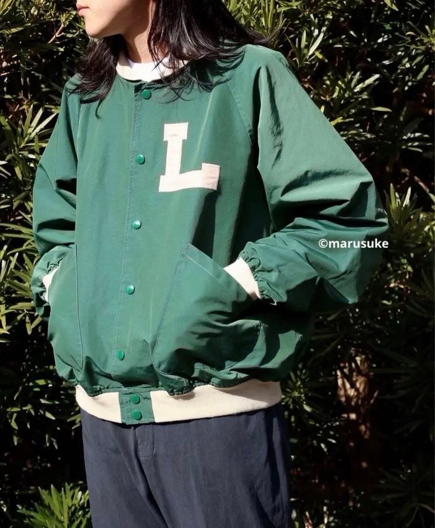 Quigley キグリー　スタジャン　ジャケット　ネイビー　roku