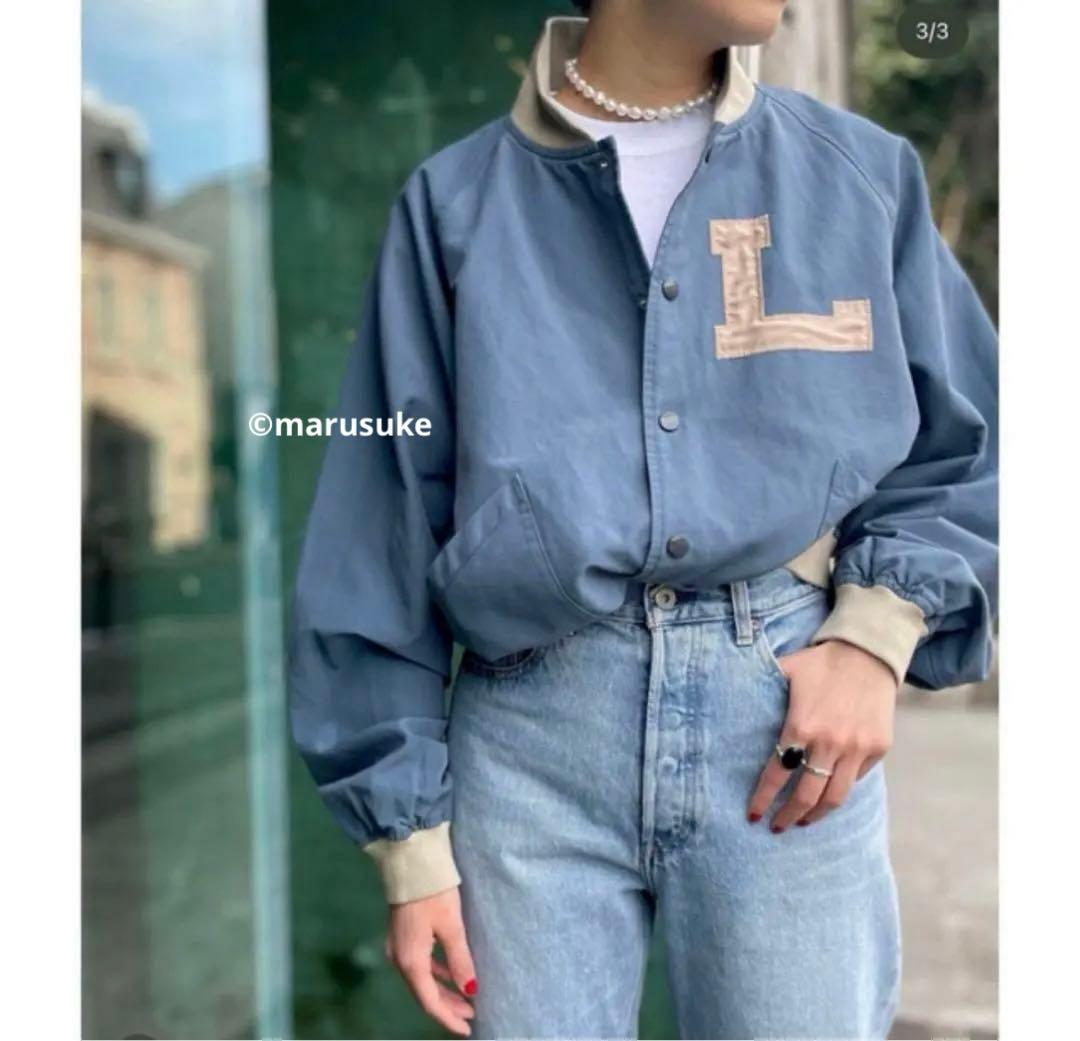 Quigley キグリー　スタジャン　ジャケット　ネイビー　roku