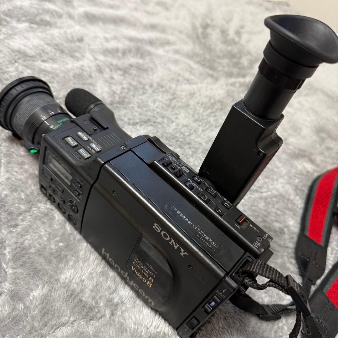 【昭和レトロ・極美品】SONY Handycam CCD-V88｜37年前購入