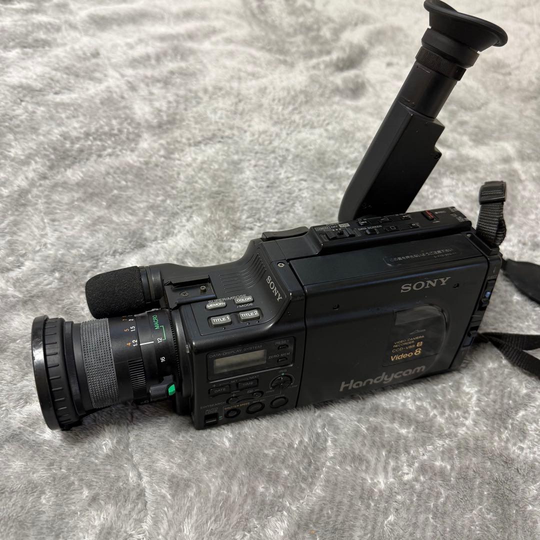【昭和レトロ・極美品】SONY Handycam CCD-V88｜37年前購入