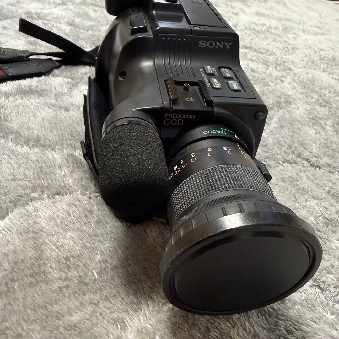 【昭和レトロ・極美品】SONY Handycam CCD-V88｜37年前購入