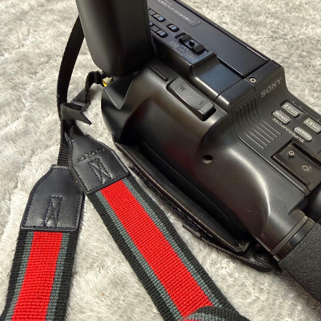 【昭和レトロ・極美品】SONY Handycam CCD-V88｜37年前購入