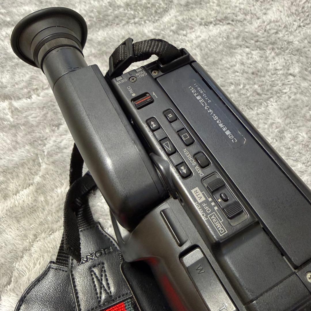 【昭和レトロ・極美品】SONY Handycam CCD-V88｜37年前購入