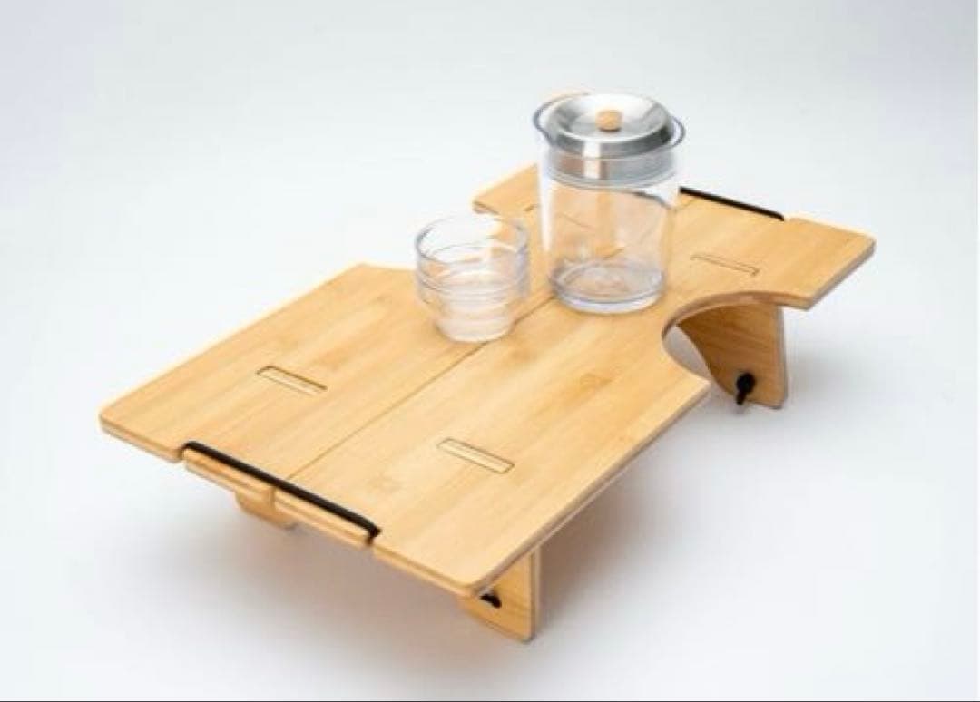 スノーピークコンホールテーブル　知床フライングディスク