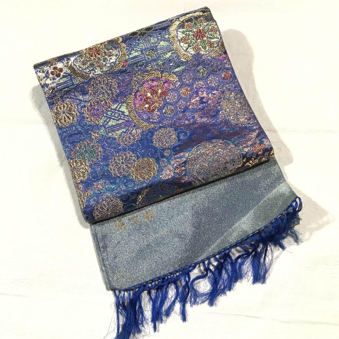 ＊正絹/袋帯/未仕立て