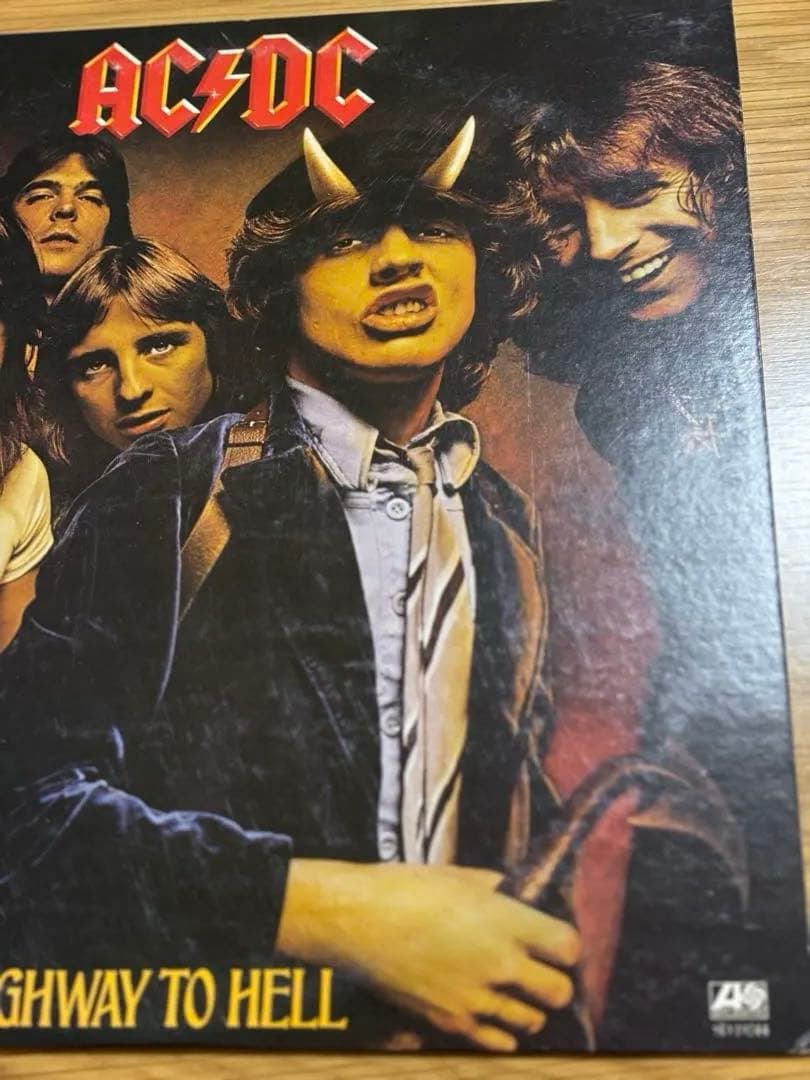 AC/DC HIGHWAY TO HELL 帯付き国内盤LPレコード