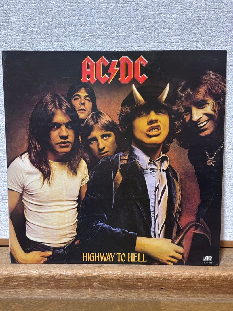 AC/DC HIGHWAY TO HELL 帯付き国内盤LPレコード