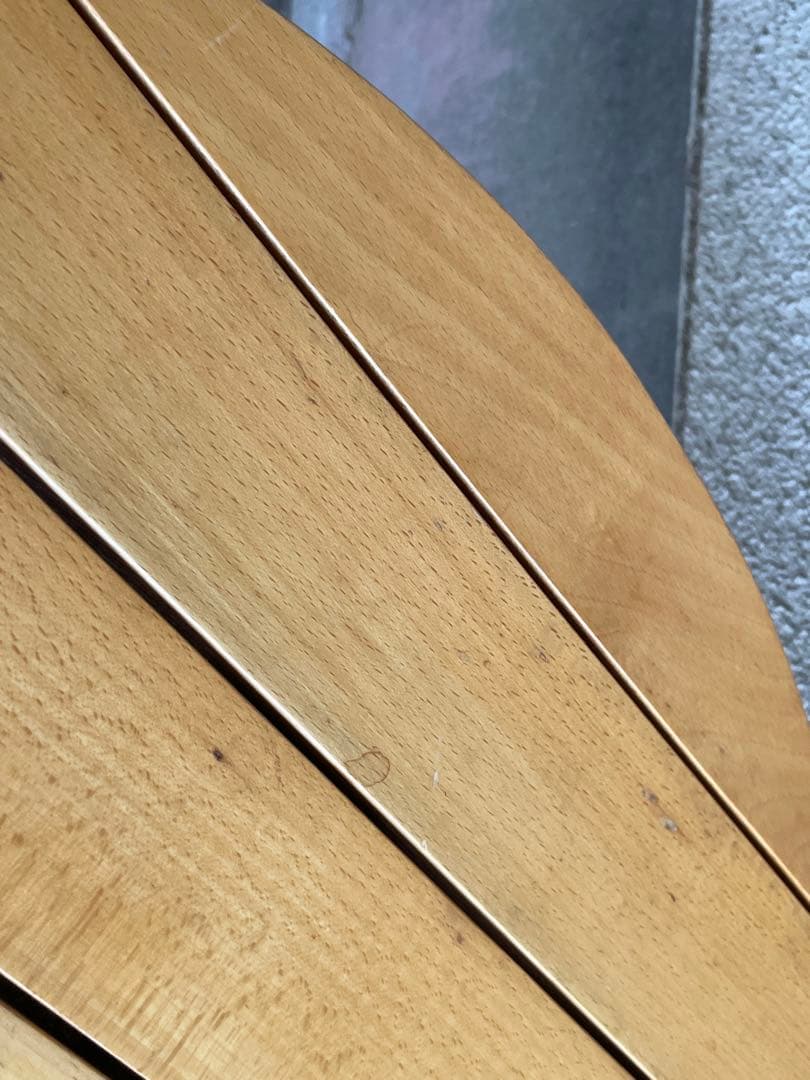 ヴィンテージ ラウンドフォールディングテーブル フレンチミッドセンチュリー