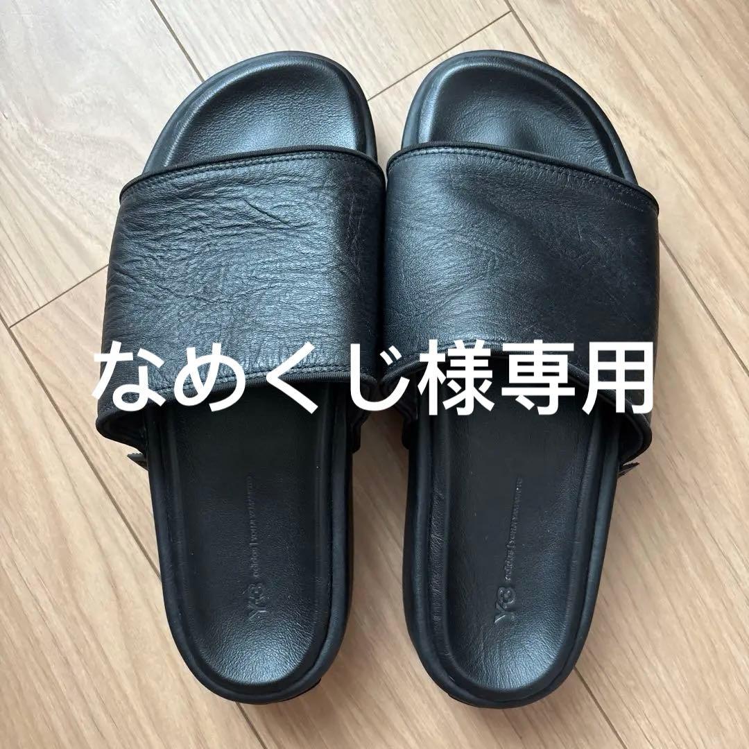 adidas Y3 サンダル 黒 アディダス