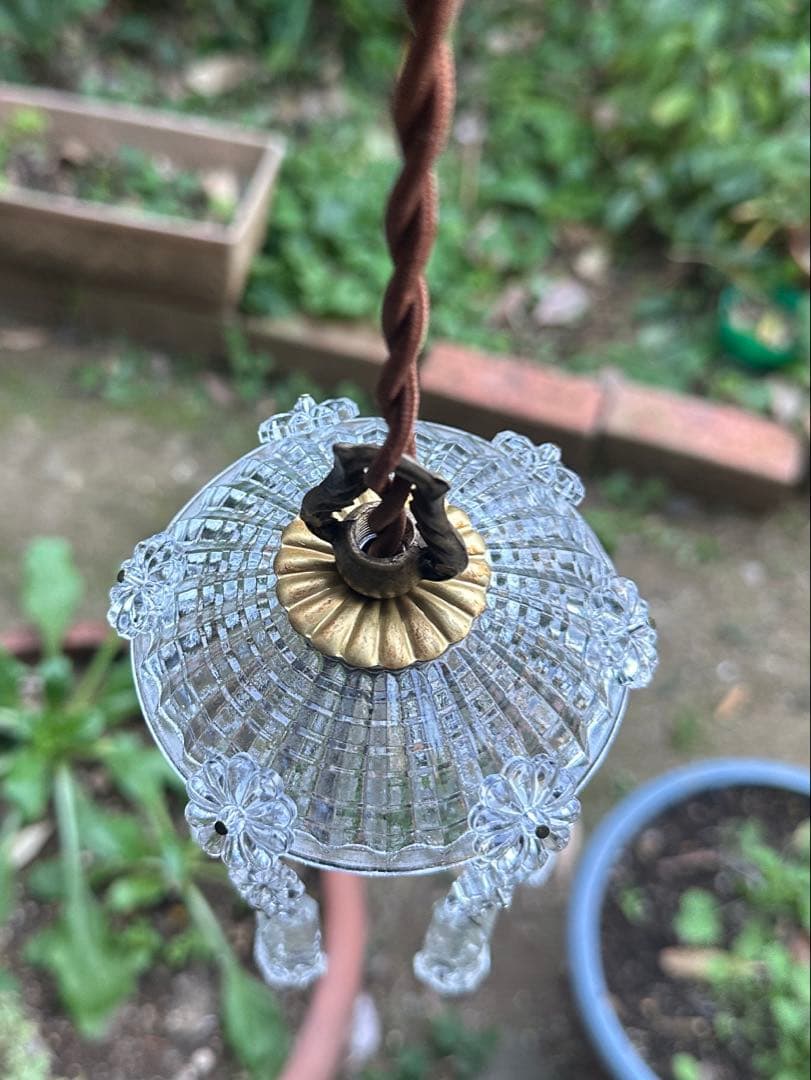 ＊cielページになります＊ スペアドロップ6個が付いたミニシャンデリア＊