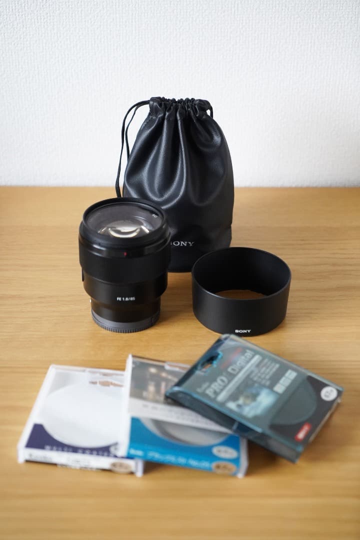 SONY FE85mm F1.8 SEL85F18 とフィルター3つセット