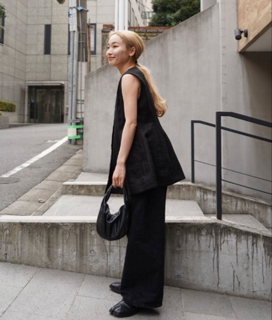 断捨離中☺︎様 新品未使用 ETRE TOKYO リネンカーブシルエットベスト