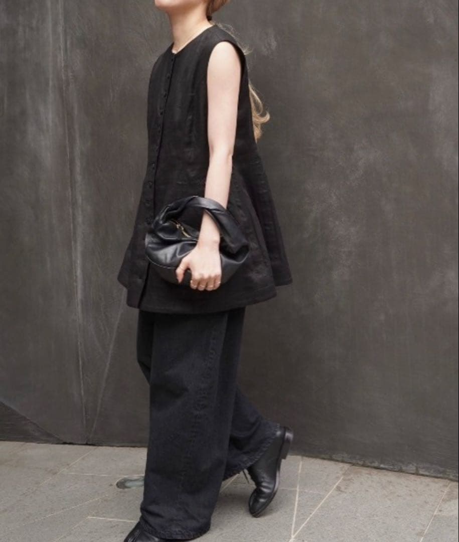 断捨離中☺︎様 新品未使用 ETRE TOKYO リネンカーブシルエットベスト