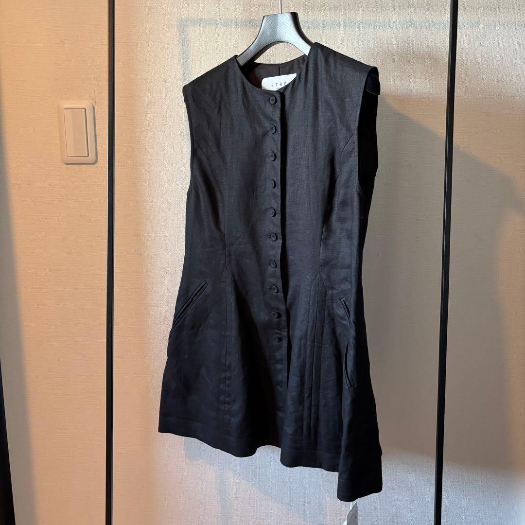 断捨離中☺︎様 新品未使用 ETRE TOKYO リネンカーブシルエットベスト