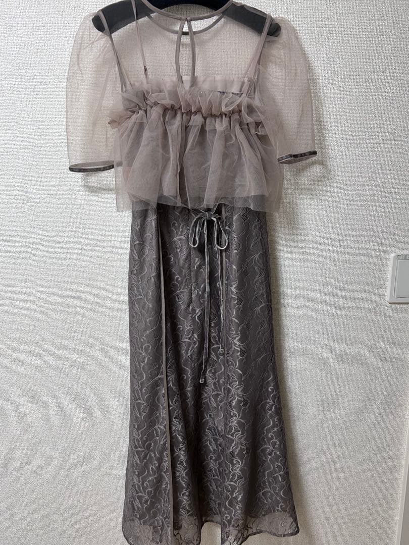 FRAY I.D フレイ アイディー オケージョンドレス ピンク