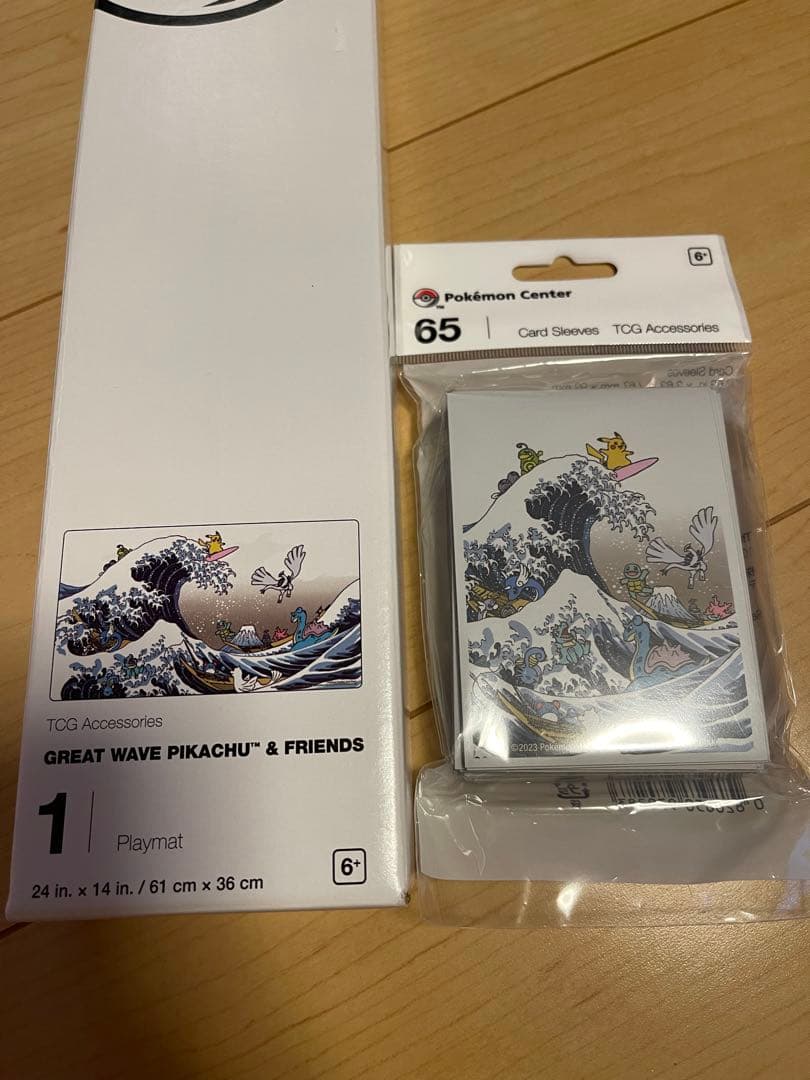 GREAT WAVE プレイマット　ポケモンカード　WCS2023デッキシールド